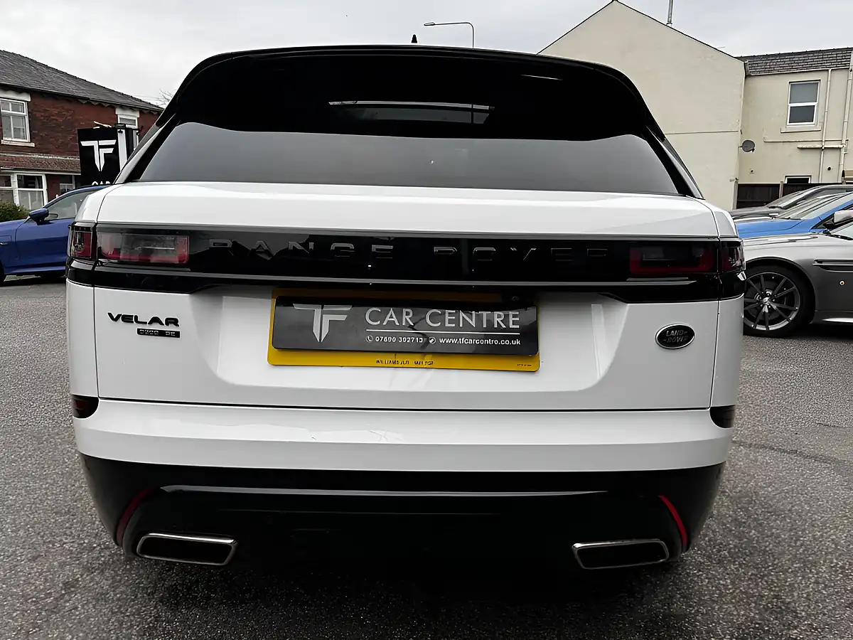Used 2018 Land Rover Range Rover Velar R-Dynamic Se White - Interior and Exterior details 5