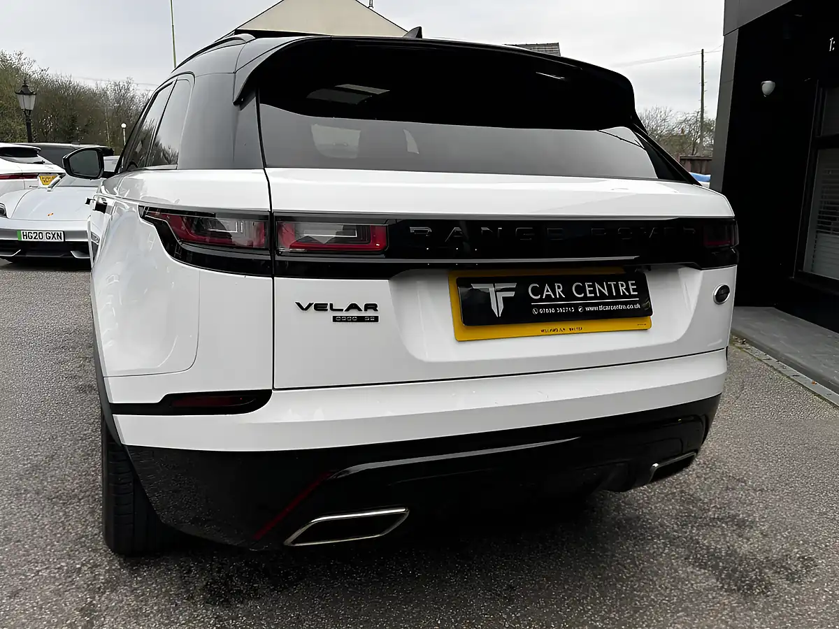 Used 2018 Land Rover Range Rover Velar R-Dynamic Se White - Interior and Exterior details 6