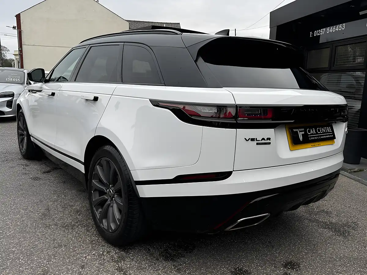 Used 2018 Land Rover Range Rover Velar R-Dynamic Se White - Interior and Exterior details 7