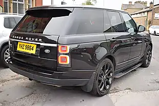 Used 2018 Land Rover Range Rover Vogue Black - Interior and Exterior details 18