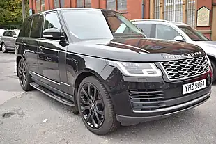 Used 2018 Land Rover Range Rover Vogue Black - Interior and Exterior details 2