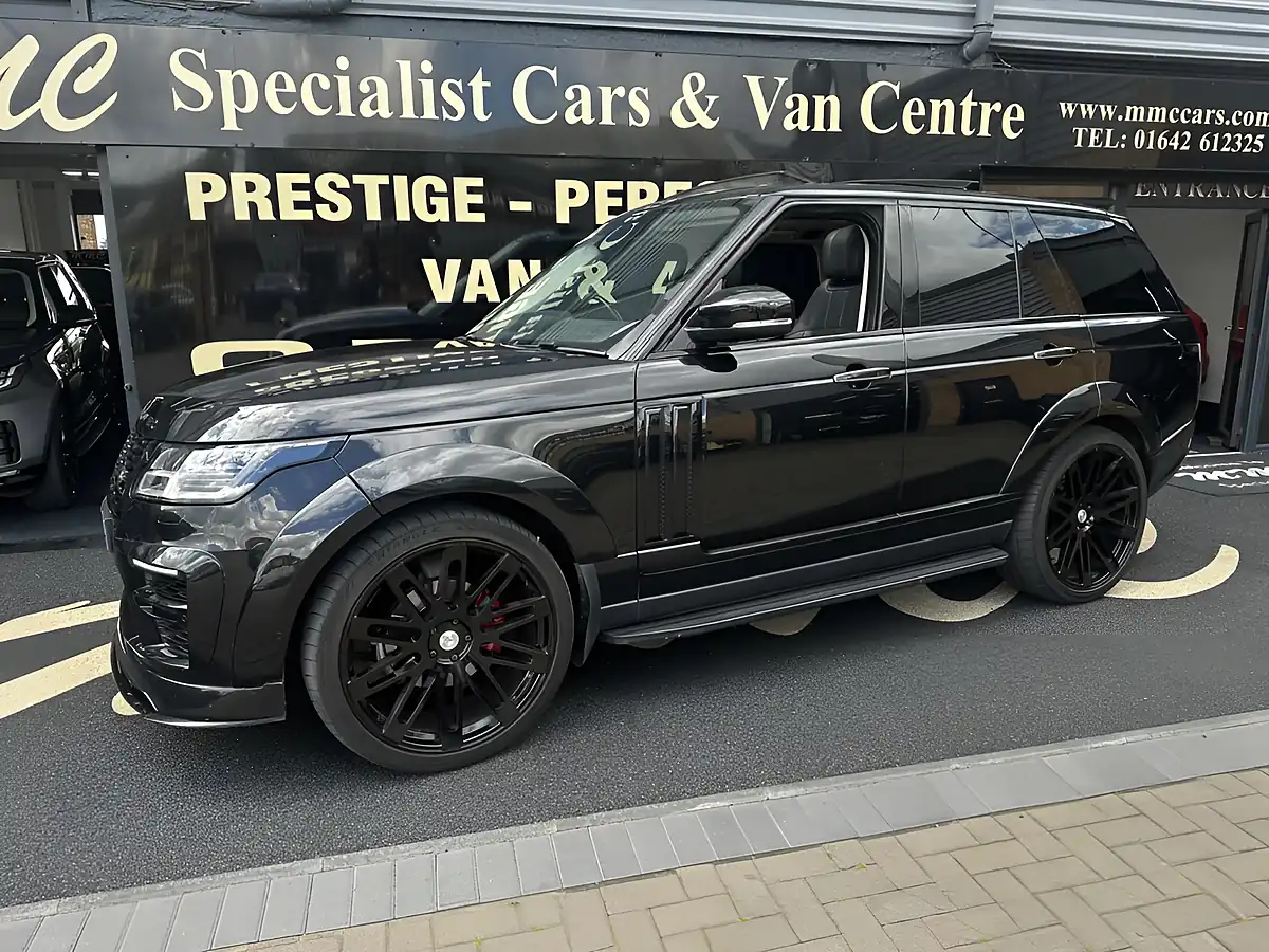 Used 2018 Land Rover Range Rover Vogue Se Black - Front View
