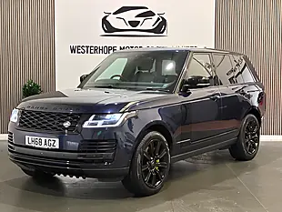 Used 2018 Land Rover Range Rover Vogue Se Blue - Interior and Exterior details 10