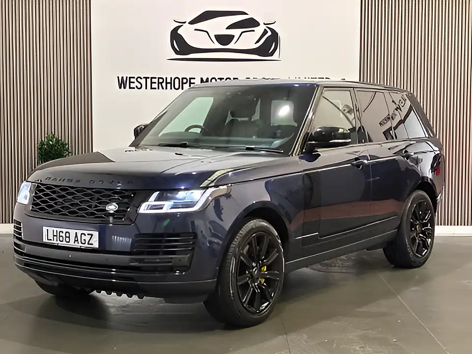 Used 2018 Land Rover Range Rover Vogue Se Blue - Interior and Exterior details 10
