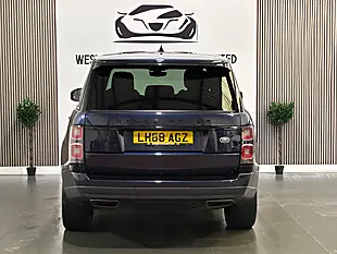 Used 2018 Land Rover Range Rover Vogue Se Blue - Interior and Exterior details 11