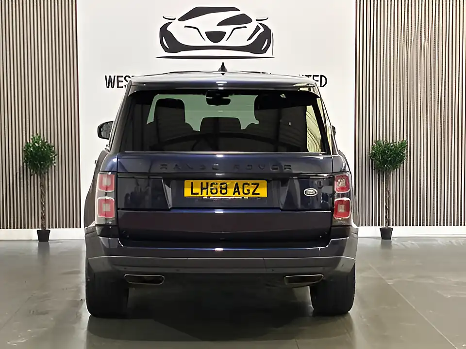 Used 2018 Land Rover Range Rover Vogue Se Blue - Interior and Exterior details 11