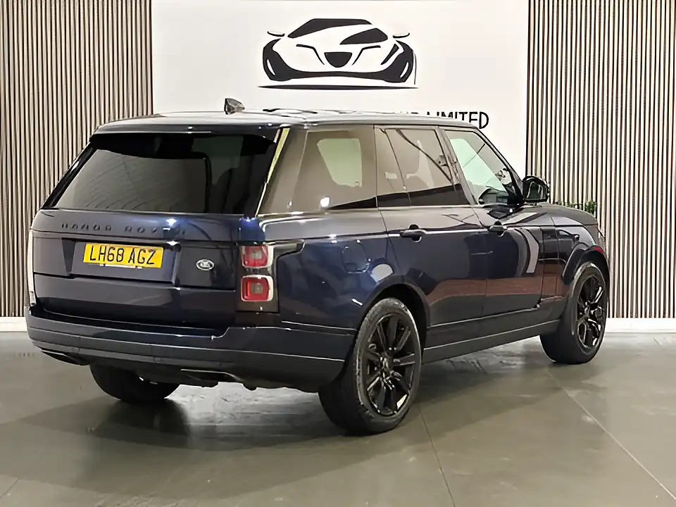 Used 2018 Land Rover Range Rover Vogue Se Blue - Interior and Exterior details 4