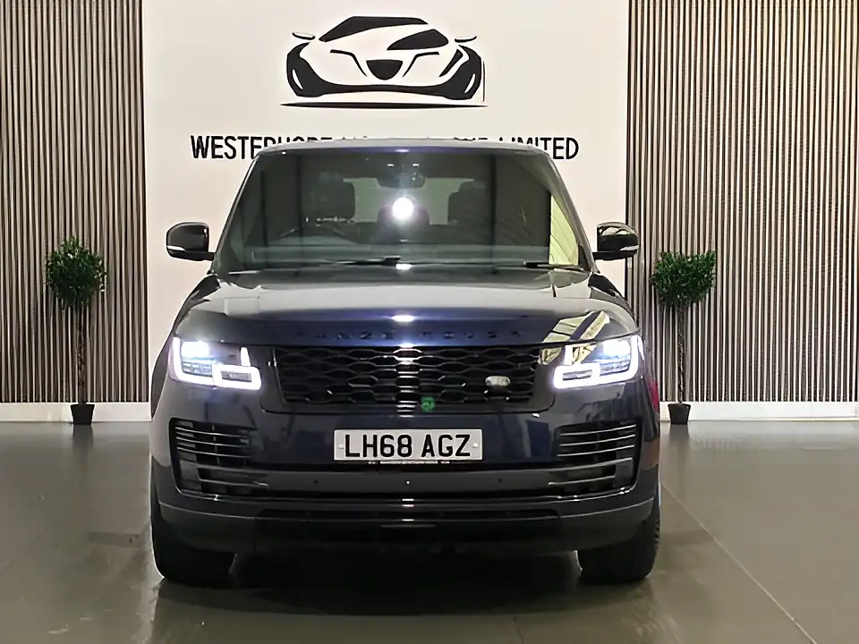 Used 2018 Land Rover Range Rover Vogue Se Blue - Interior and Exterior details 7