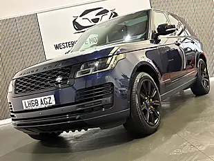 Used 2018 Land Rover Range Rover Vogue Se Blue - Interior and Exterior details 8