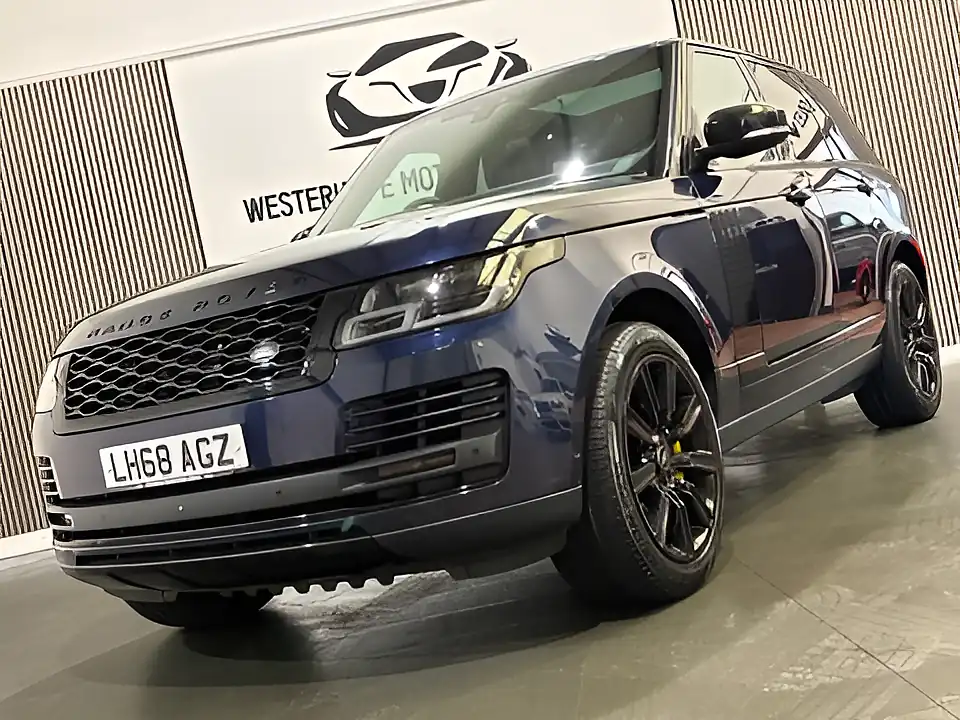 Used 2018 Land Rover Range Rover Vogue Se Blue - Interior and Exterior details 8