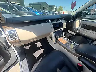 Used 2018 Land Rover Range Rover Vogue White - Interior and Exterior details 16