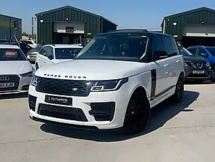 Used 2018 Land Rover Range Rover Vogue White - Interior and Exterior details 3