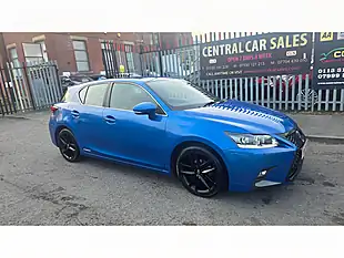Used 2018 Lexus Ct 200h Blue - Interior and Exterior details 8