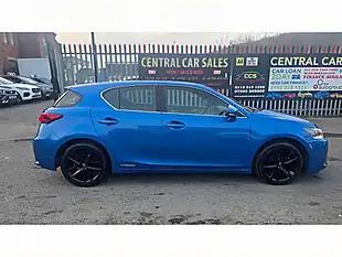 Used 2018 Lexus Ct 200h Blue - Interior and Exterior details 9