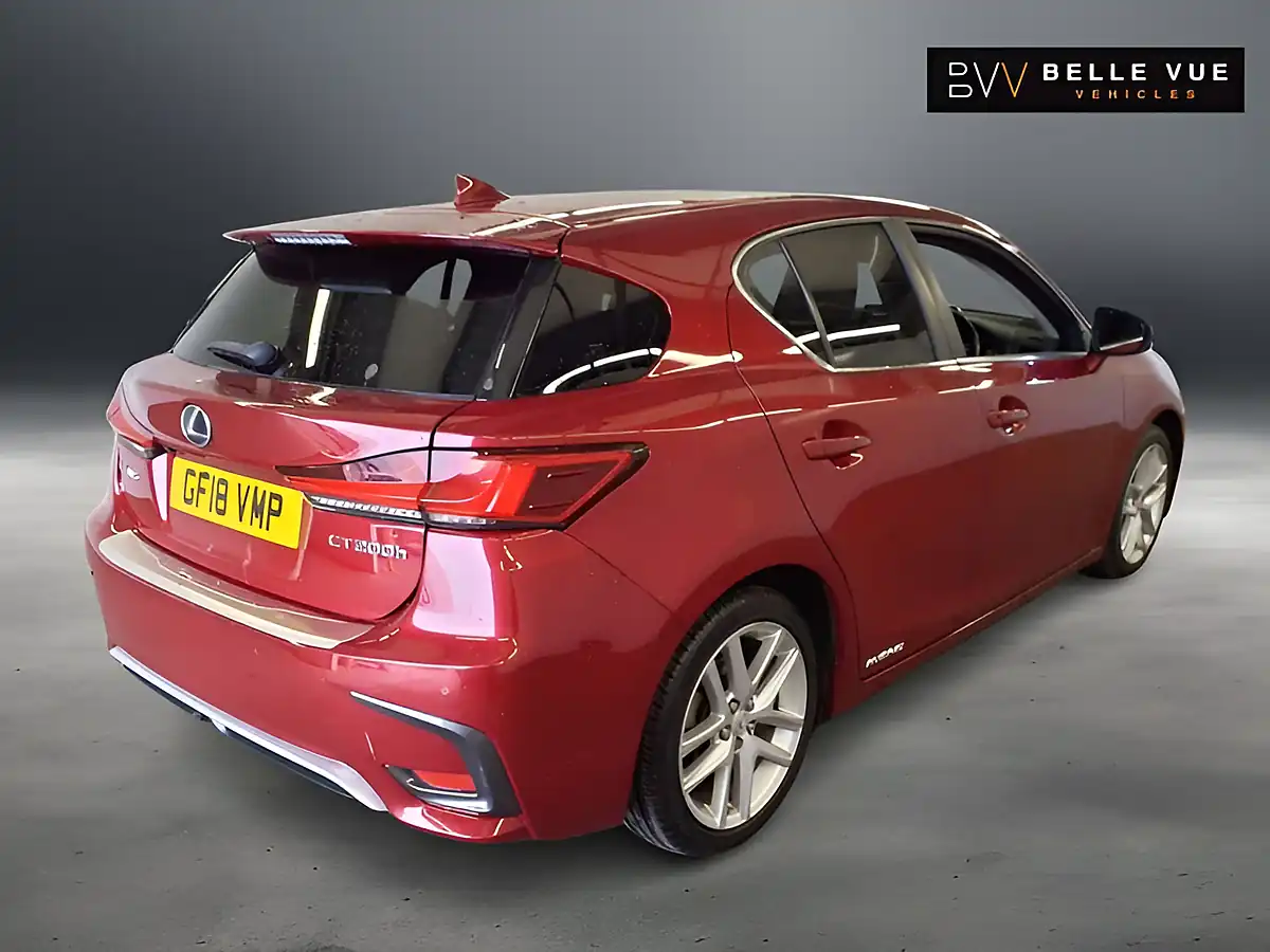 Used 2018 Lexus Ct Luxury Mesa Red - Interior and Exterior details 2