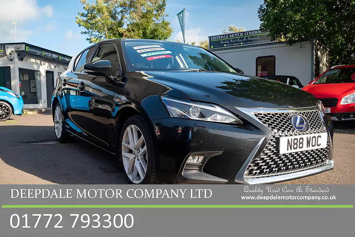 Used 2018 Lexus Ct Premier Graphite Black - Front View