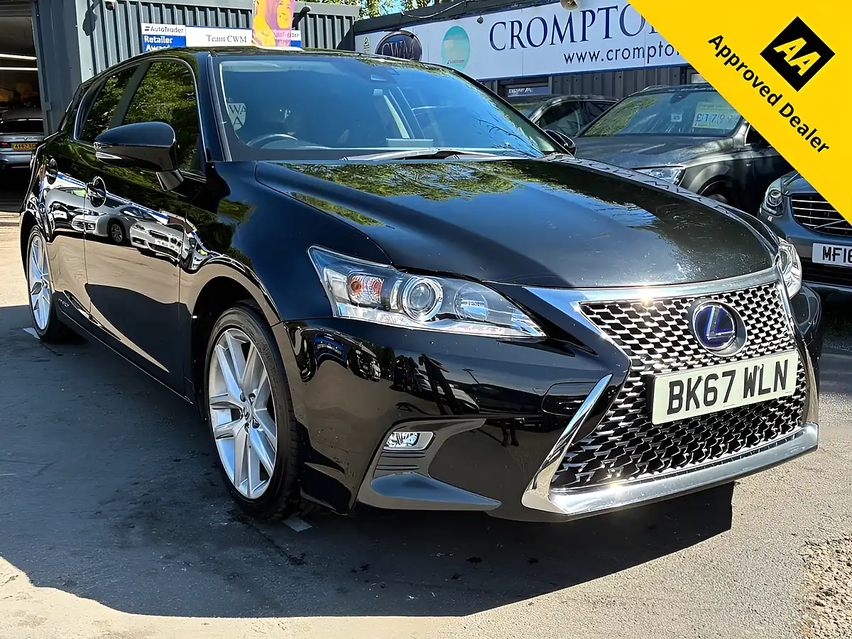 Used 2018 Lexus Ct Se Plus Pack Black - Front View