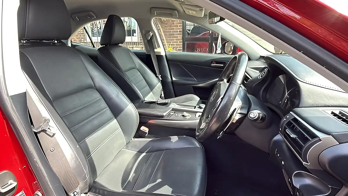 Used 2018 Lexus Is Advance Red - Interior and Exterior details 12