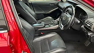 Used 2018 Lexus Is Advance Red - Interior and Exterior details 3