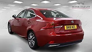 Used 2018 Lexus Is Advance Red - Interior and Exterior details 5