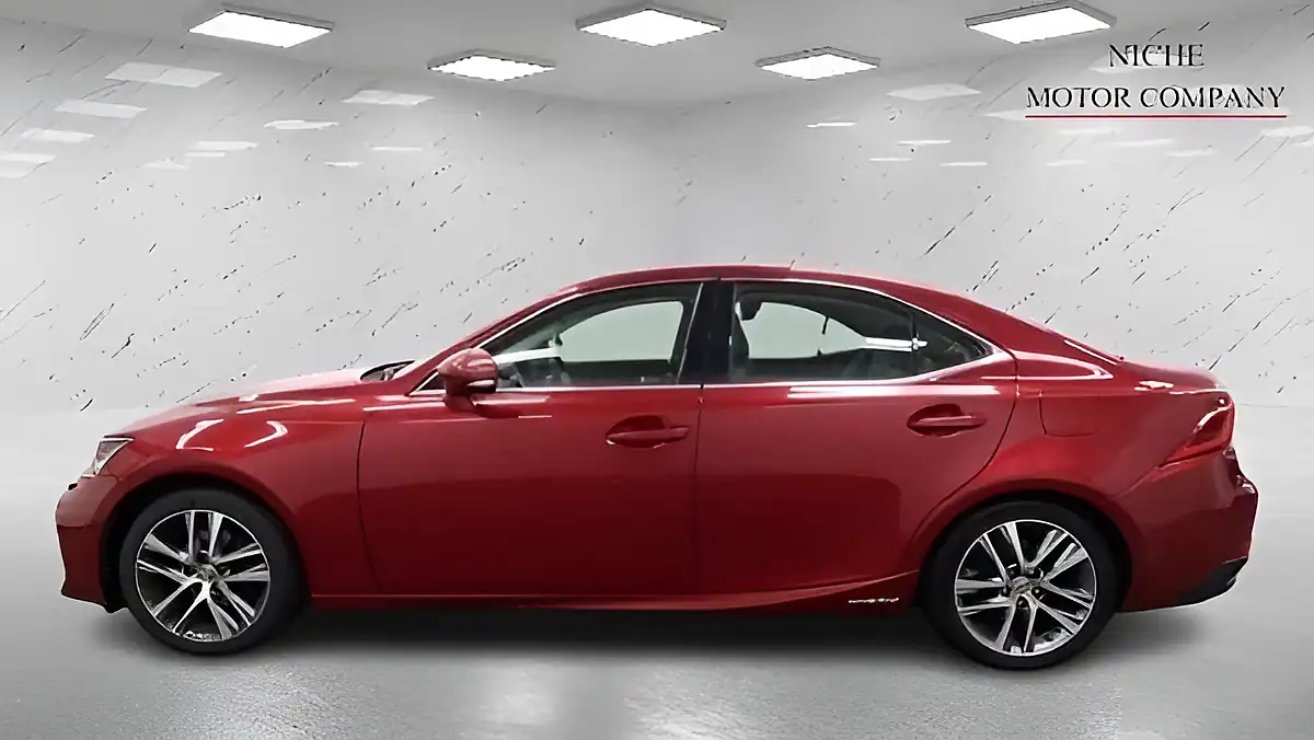 Used 2018 Lexus Is Advance Red - Interior and Exterior details 6
