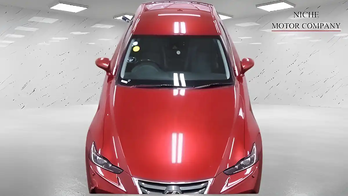 Used 2018 Lexus Is Advance Red - Interior and Exterior details 8