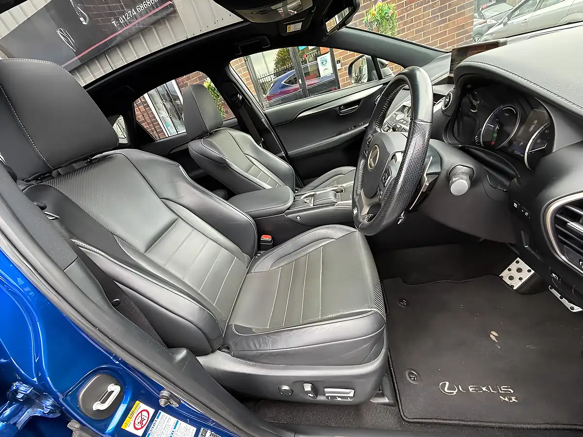 Used 2018 Lexus Nx F Sport Blue - Interior and Exterior details 11