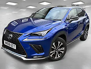 Used 2018 Lexus Nx F Sport Blue - Interior and Exterior details 4