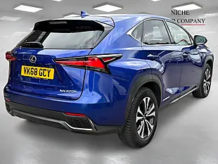 Used 2018 Lexus Nx F Sport Blue - Interior and Exterior details 5