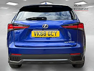 Used 2018 Lexus Nx F Sport Blue - Interior and Exterior details 6