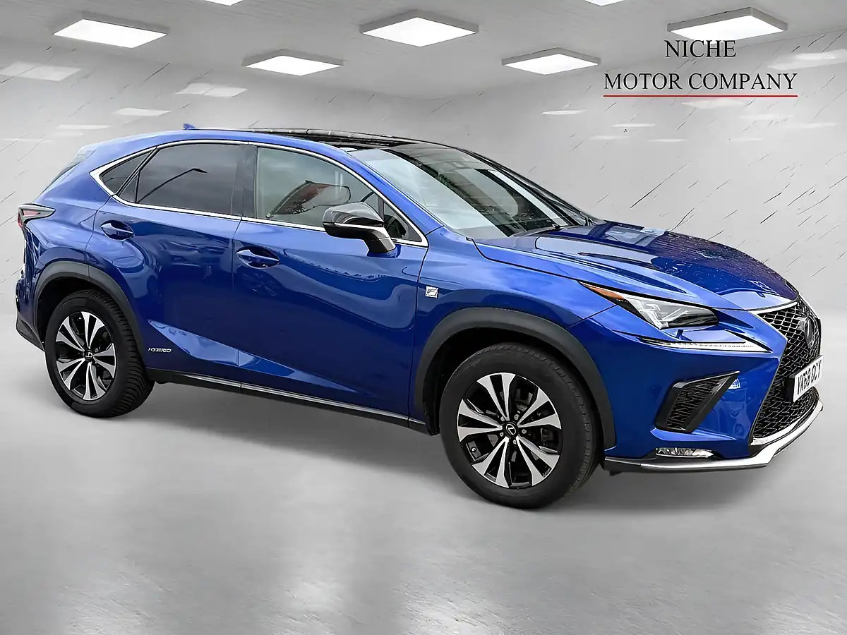 Used 2018 Lexus Nx F Sport Blue - Interior and Exterior details 7
