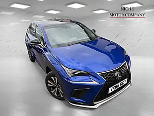 Used 2018 Lexus Nx F Sport Blue - Interior and Exterior details 8