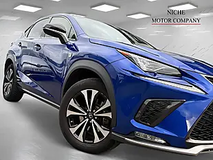 Used 2018 Lexus Nx F Sport Blue - Interior and Exterior details 9