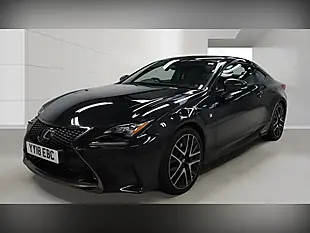 Used 2018 Lexus Rc F Sport Black Edition Black - Interior and Exterior details 2