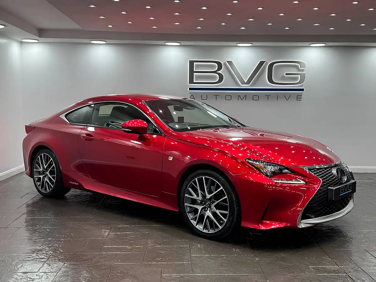Used 2018 Lexus Rc F Sport Red - Front View