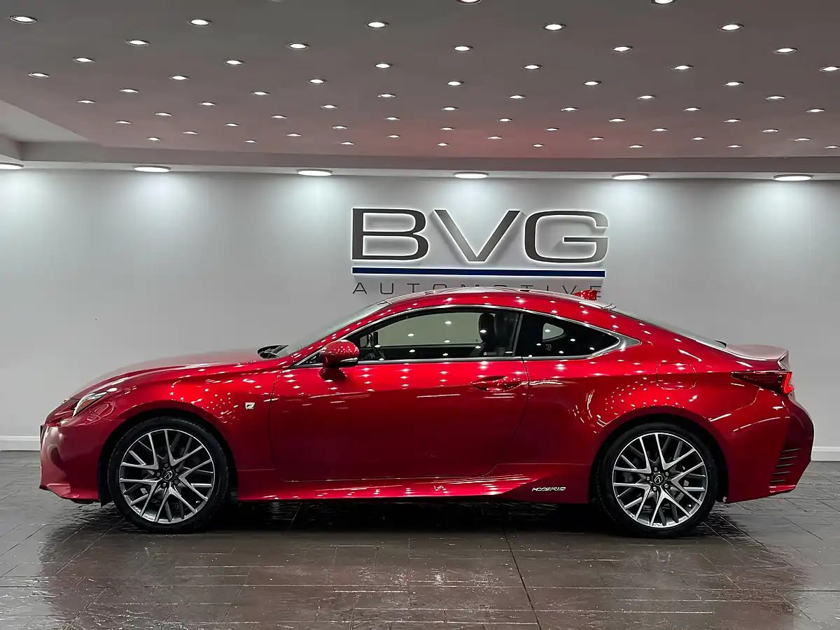 Used 2018 Lexus Rc F Sport Red - Interior and Exterior details 10
