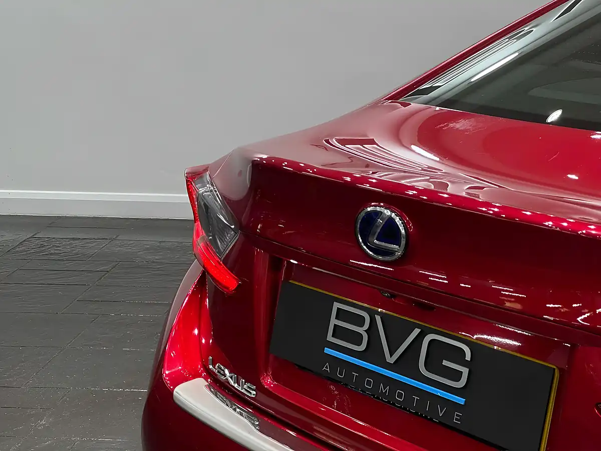 Used 2018 Lexus Rc F Sport Red - Interior and Exterior details 12