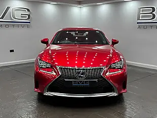 Used 2018 Lexus Rc F Sport Red - Interior and Exterior details 4
