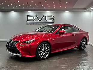 Used 2018 Lexus Rc F Sport Red - Interior and Exterior details 5
