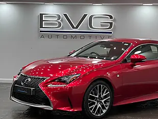 Used 2018 Lexus Rc F Sport Red - Interior and Exterior details 7