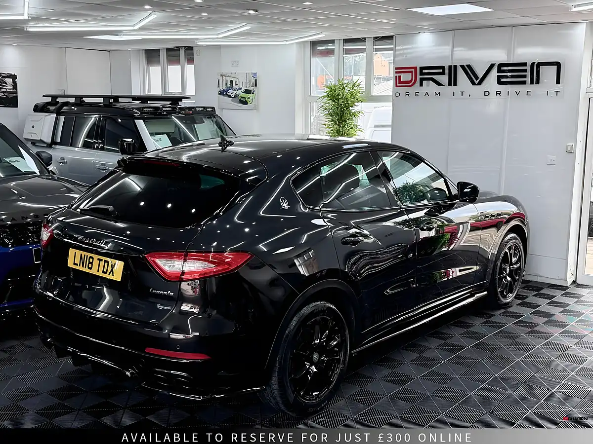 Used 2018 Maserati Levante Black - Interior and Exterior details 10