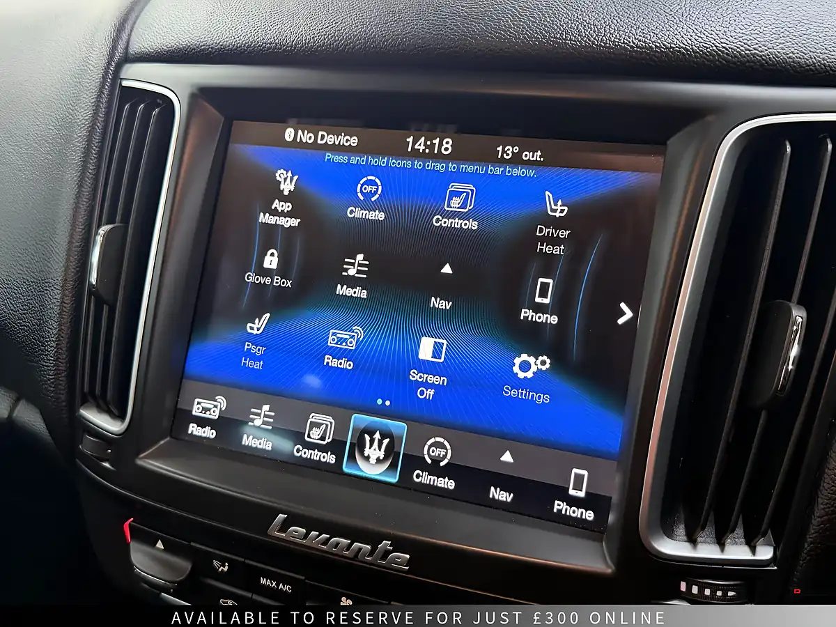 Used 2018 Maserati Levante Black - Interior and Exterior details 16