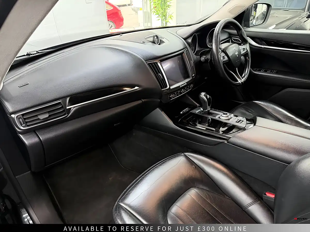 Used 2018 Maserati Levante Black - Interior and Exterior details 17