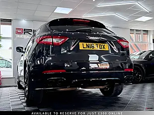 Used 2018 Maserati Levante Black - Interior and Exterior details 2