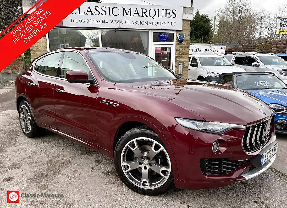 Used 2018 Maserati Levante Red - Front View