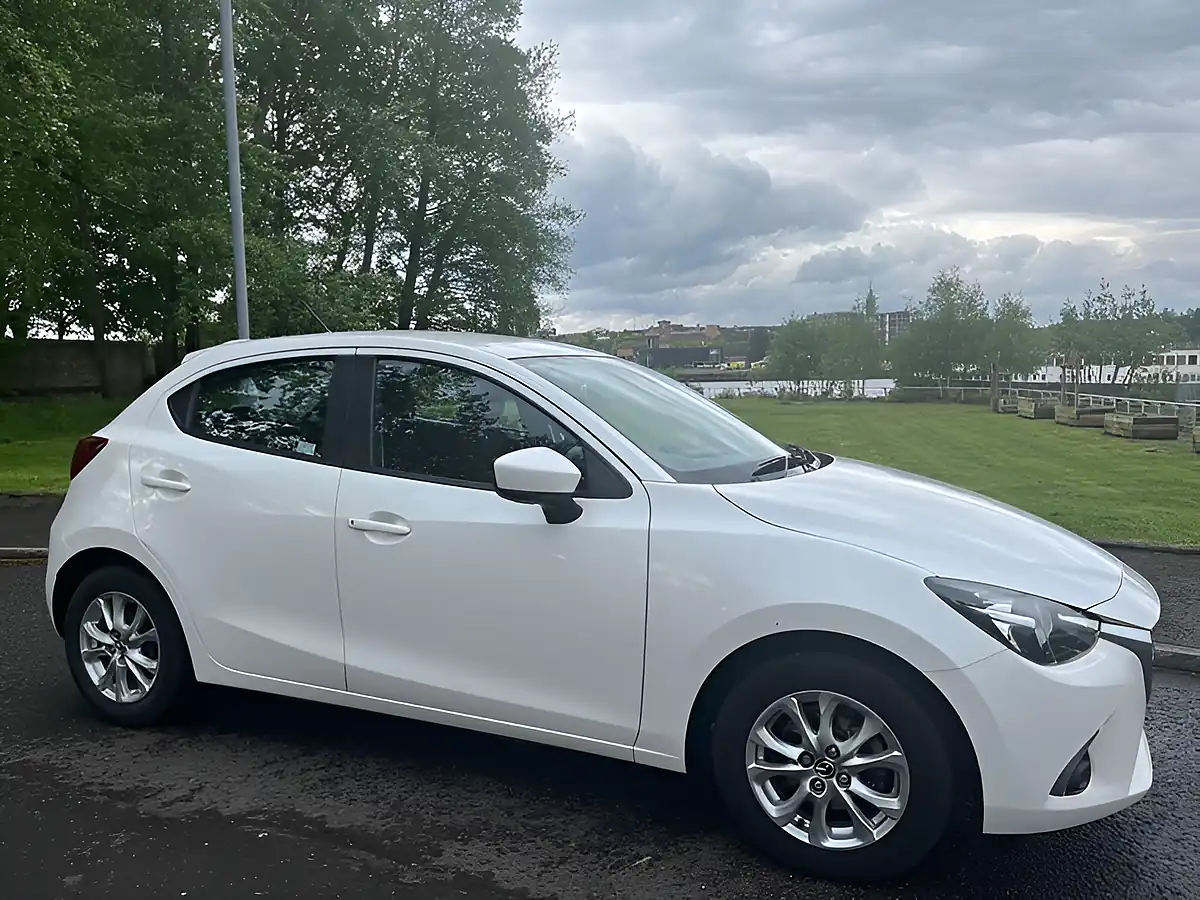 Used 2018 Mazda 2 Se-L Nav Snowflake White - Interior and Exterior details 12