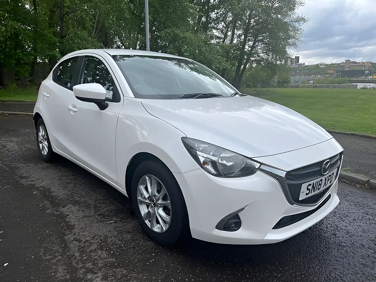 Used 2018 Mazda 2 Se-L Nav Snowflake White - Interior and Exterior details 13