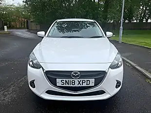 Used 2018 Mazda 2 Se-L Nav Snowflake White - Interior and Exterior details 2