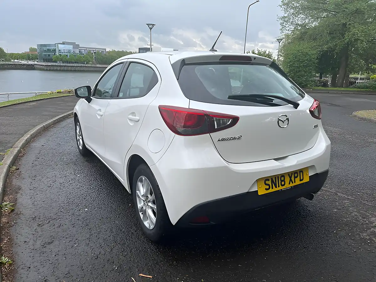 Used 2018 Mazda 2 Se-L Nav Snowflake White - Interior and Exterior details 7
