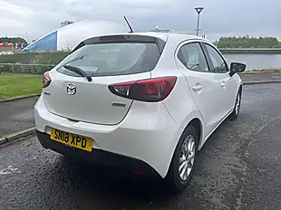 Used 2018 Mazda 2 Se-L Nav Snowflake White - Interior and Exterior details 9
